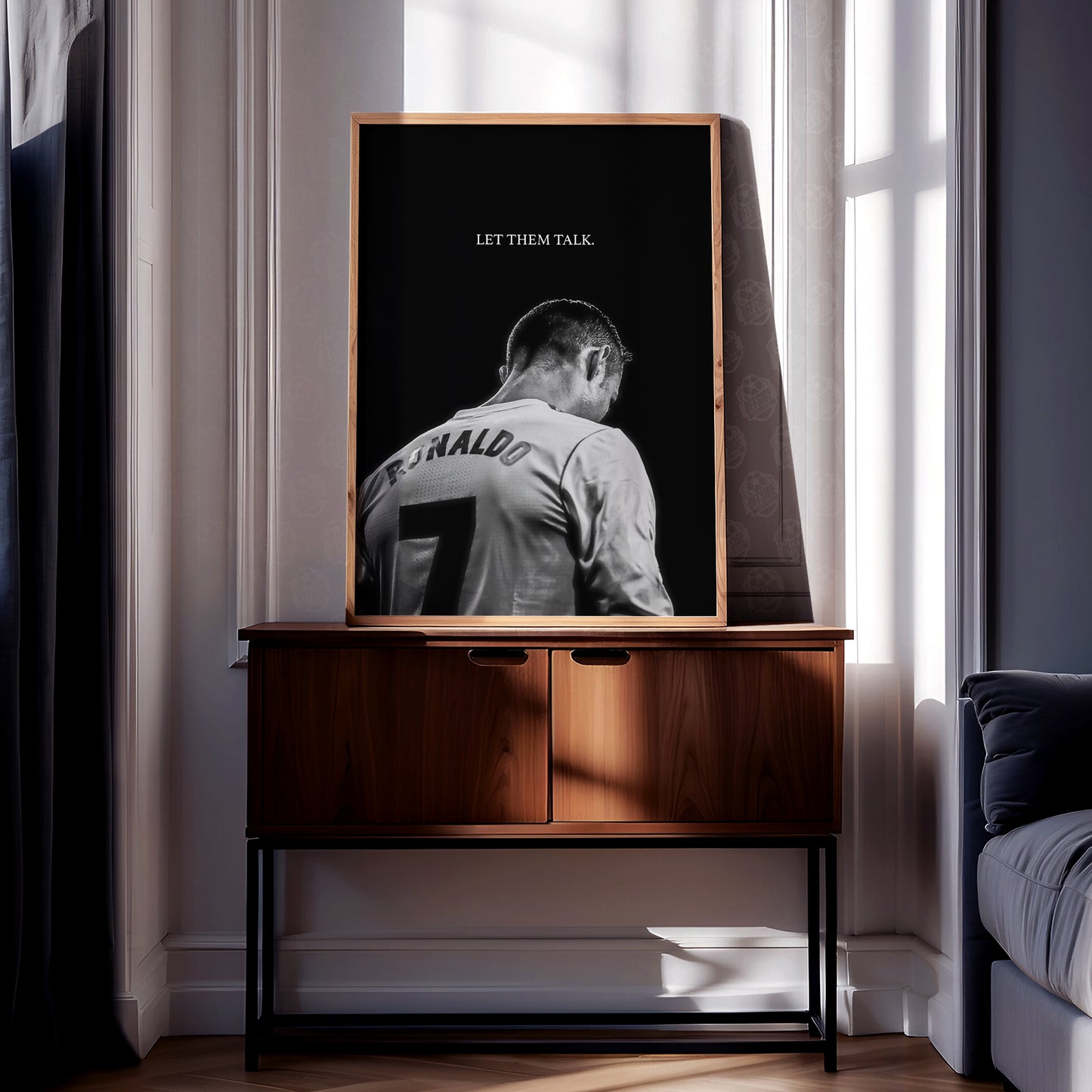 Cristiano Ronaldo 'Let Them Talk' Poster