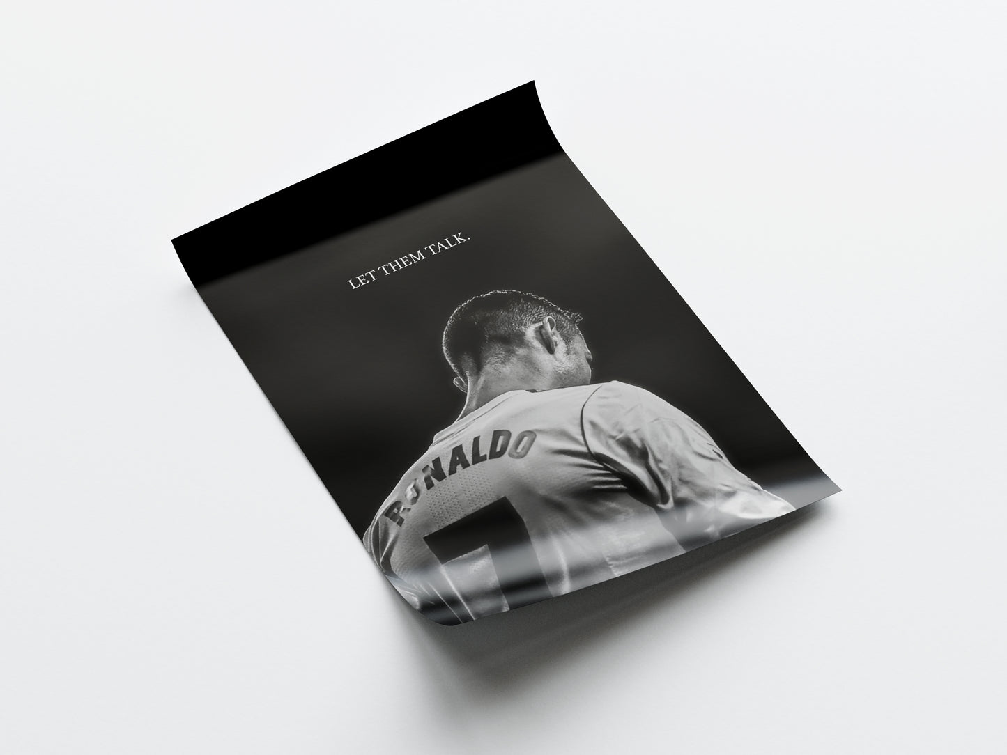 Cristiano Ronaldo 'Let Them Talk' Poster