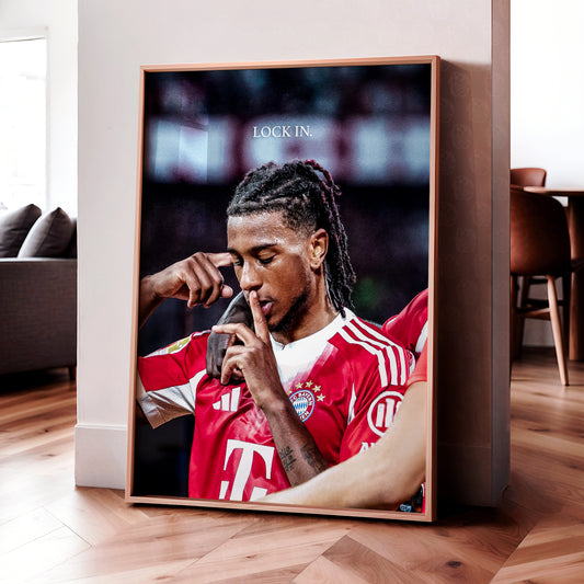 Michael Olise 'Lock In.' Poster