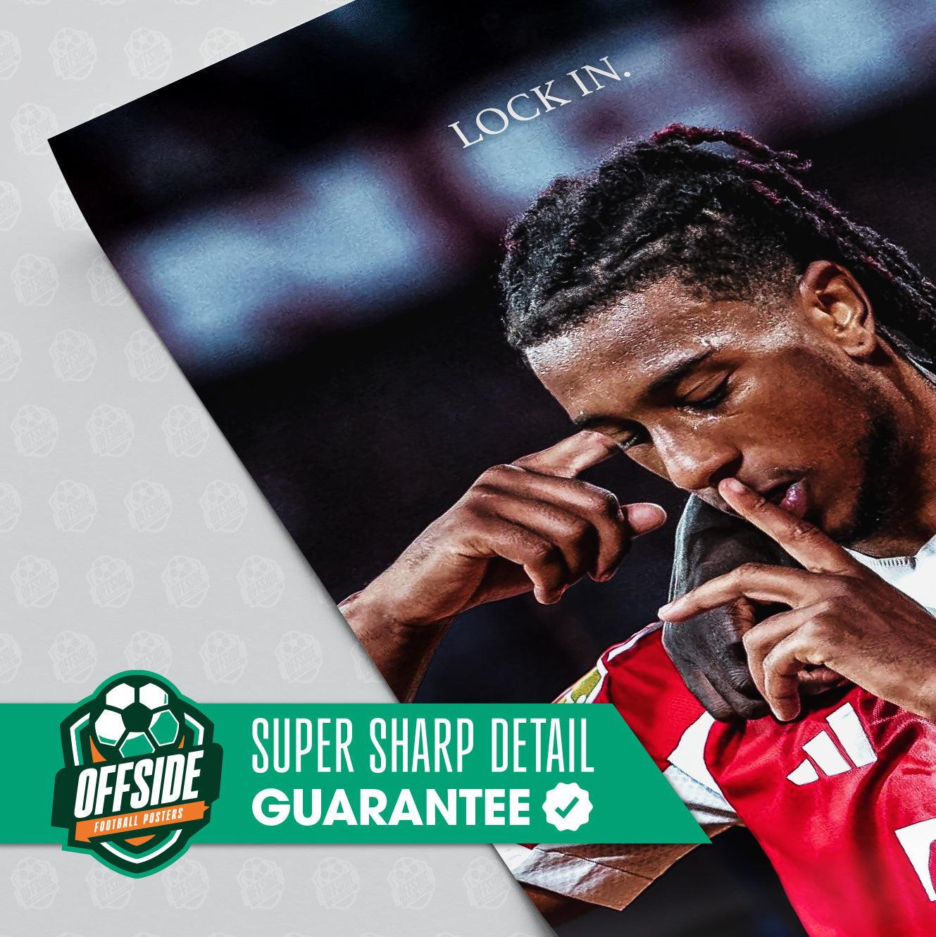 Michael Olise 'Lock In.' Poster