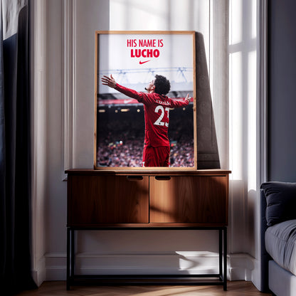 Luis Diaz 'His Name Is Lucho' Poster