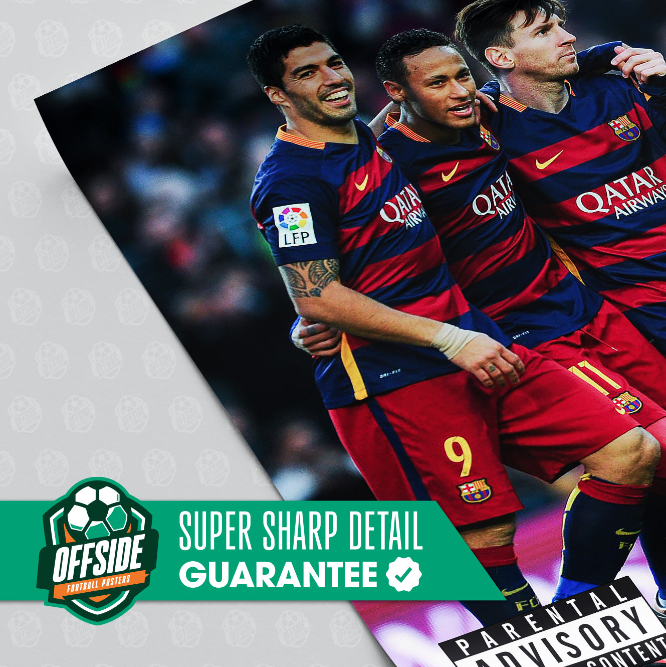 Suarez, Neymar & Messi Poster