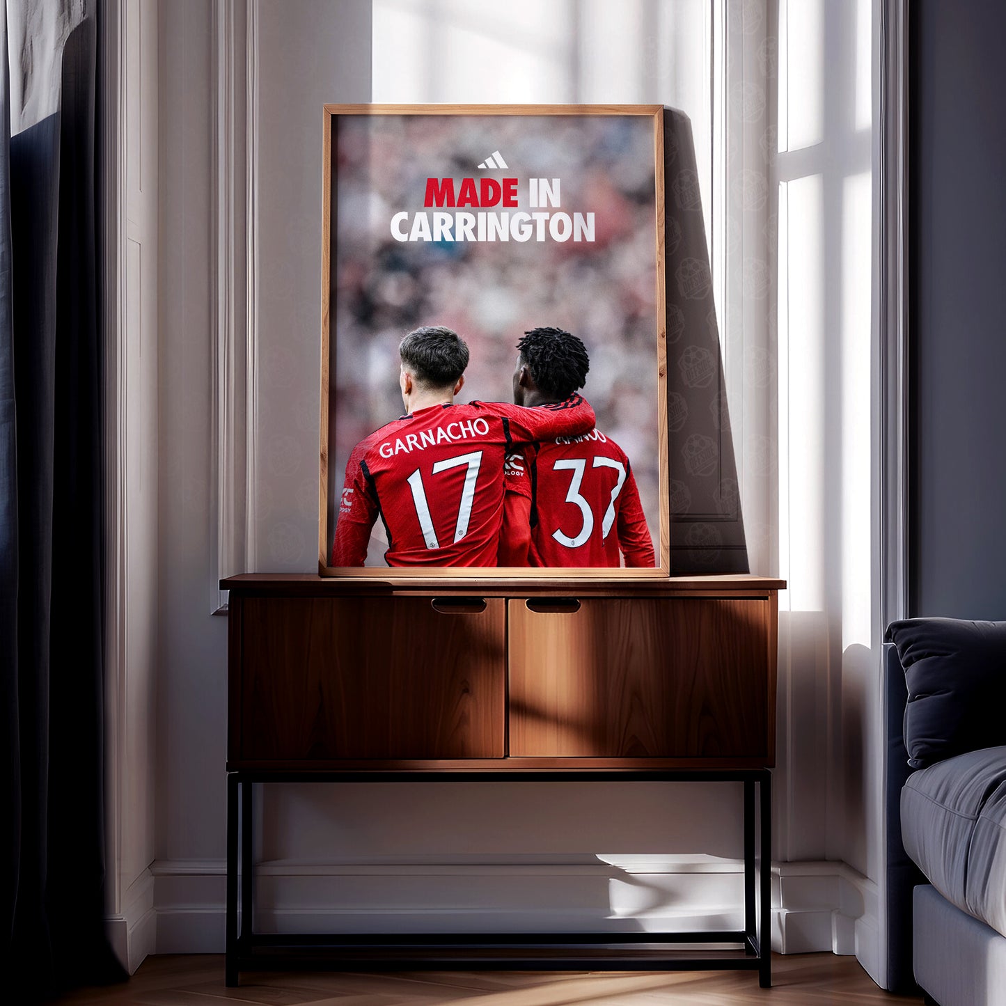 Manchester United 'Made In Carrington' Poster