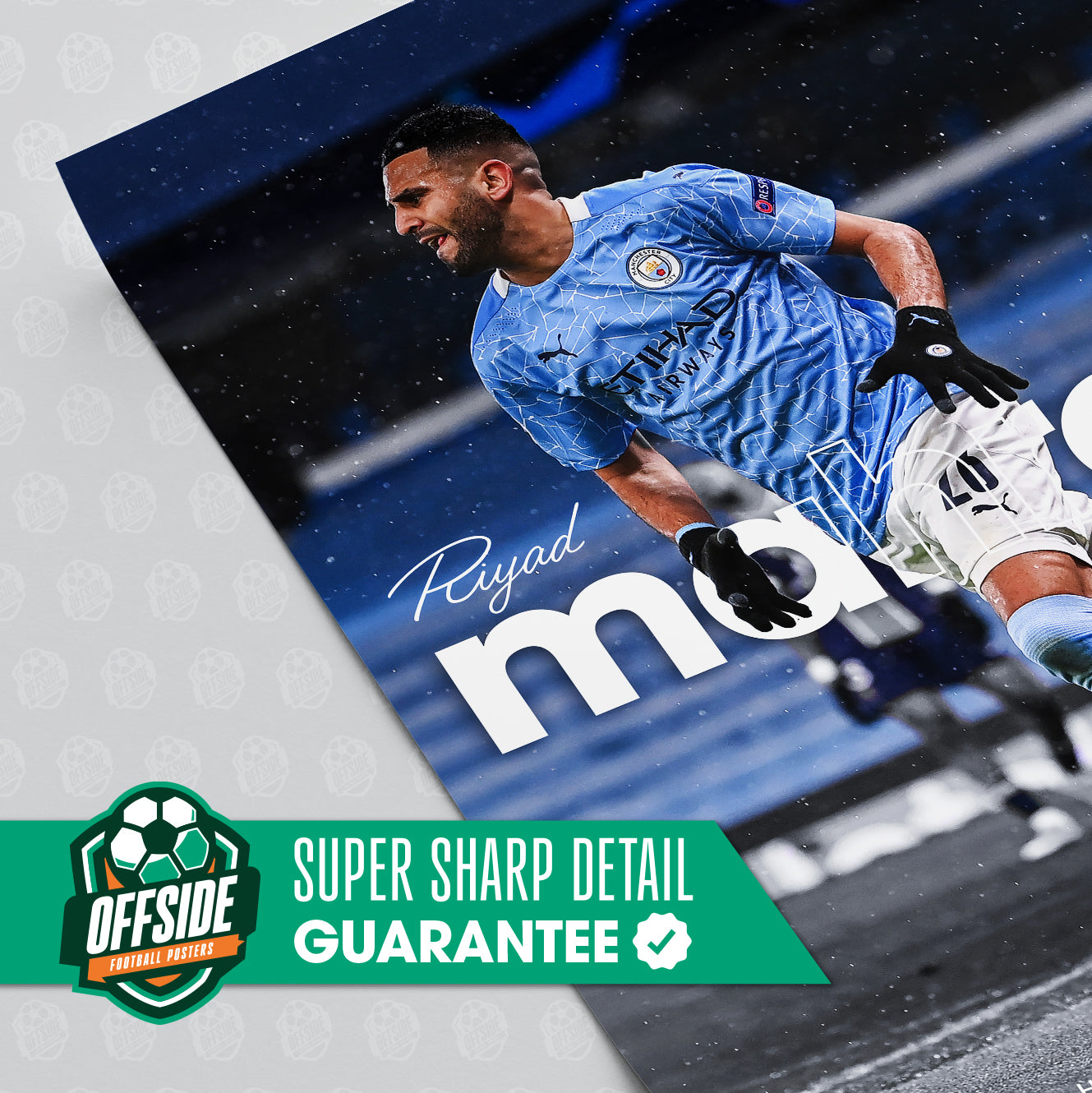 Riyad Mahrez Poster