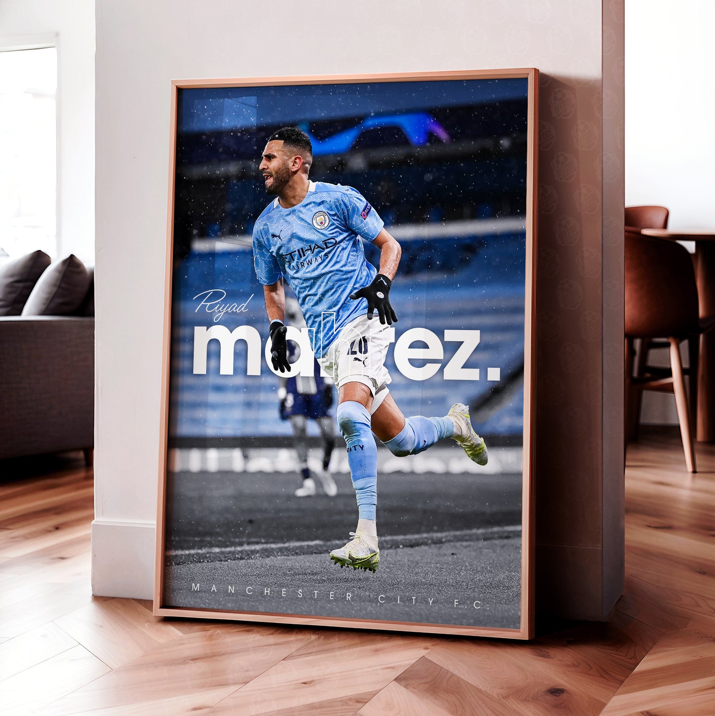 Riyad Mahrez Poster