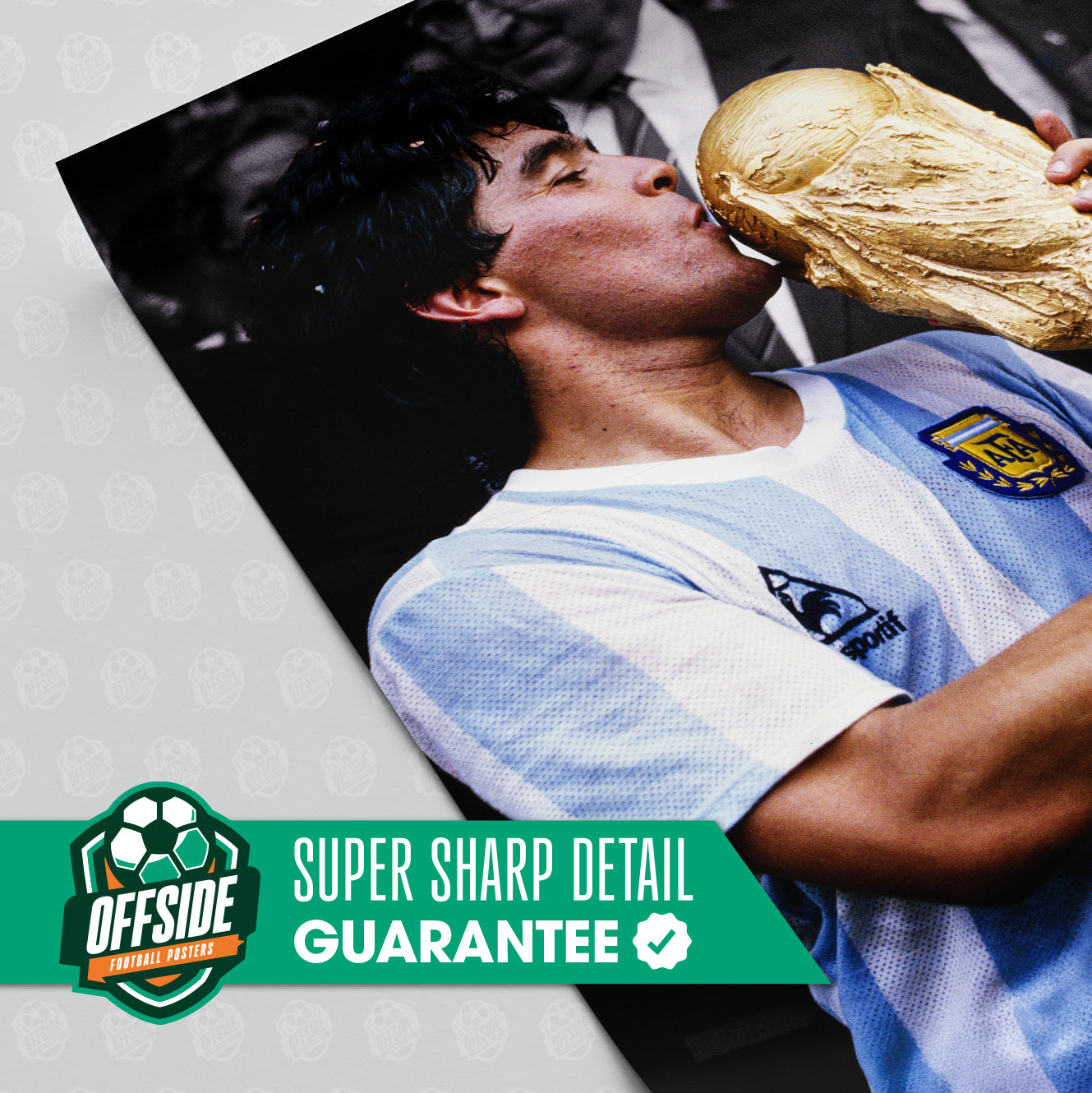 Diego Maradona 'Signature' Poster