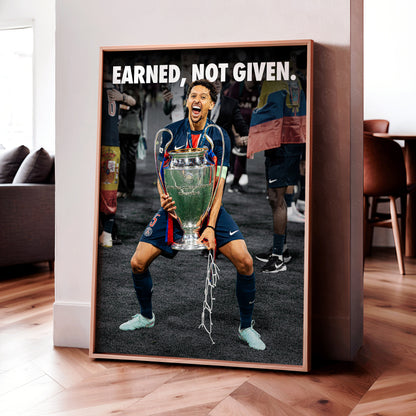 Marquinos 'Earned, Not Given' Poster