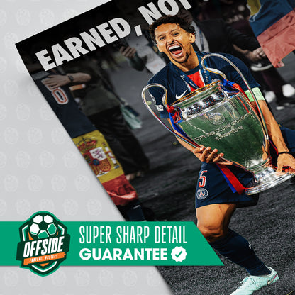Marquinos 'Earned, Not Given' Poster