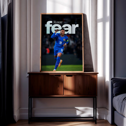 Kylian Mbappe 'No More Fear' Poster