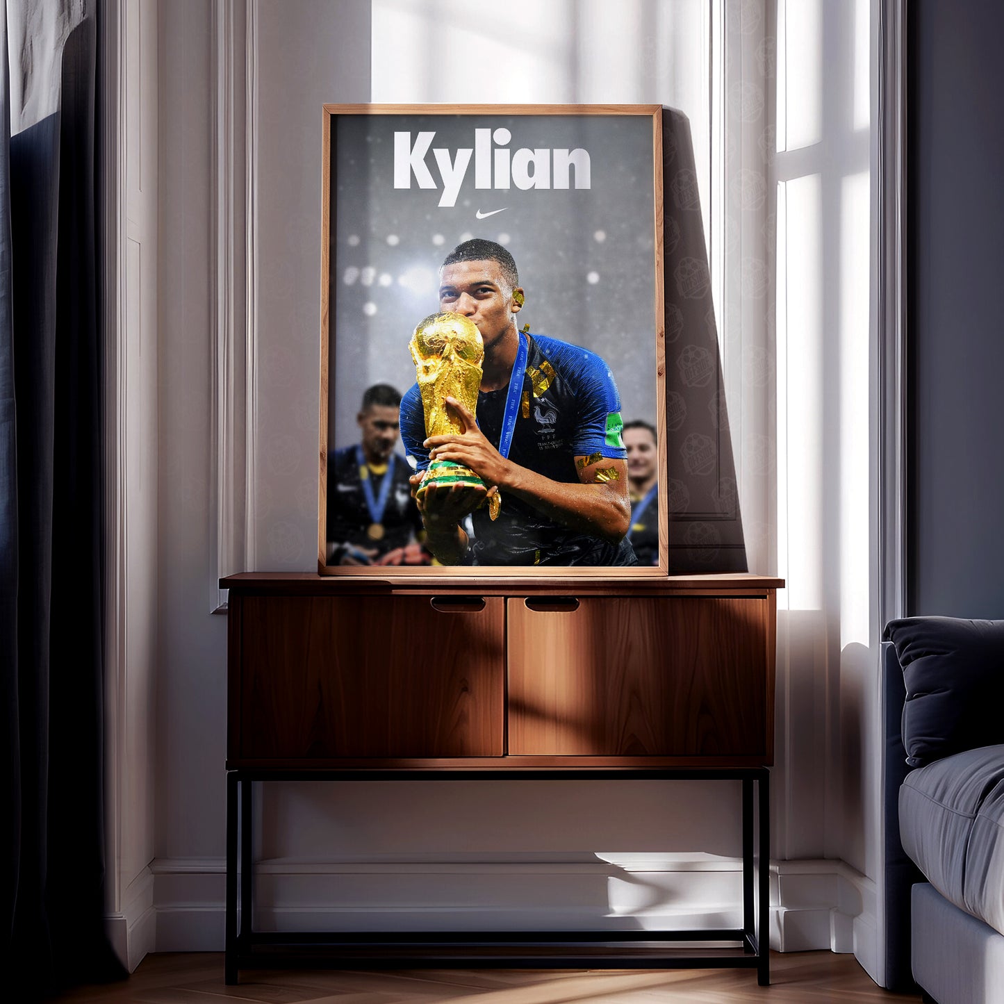 Kylian Mbappe 'World Cup' Poster