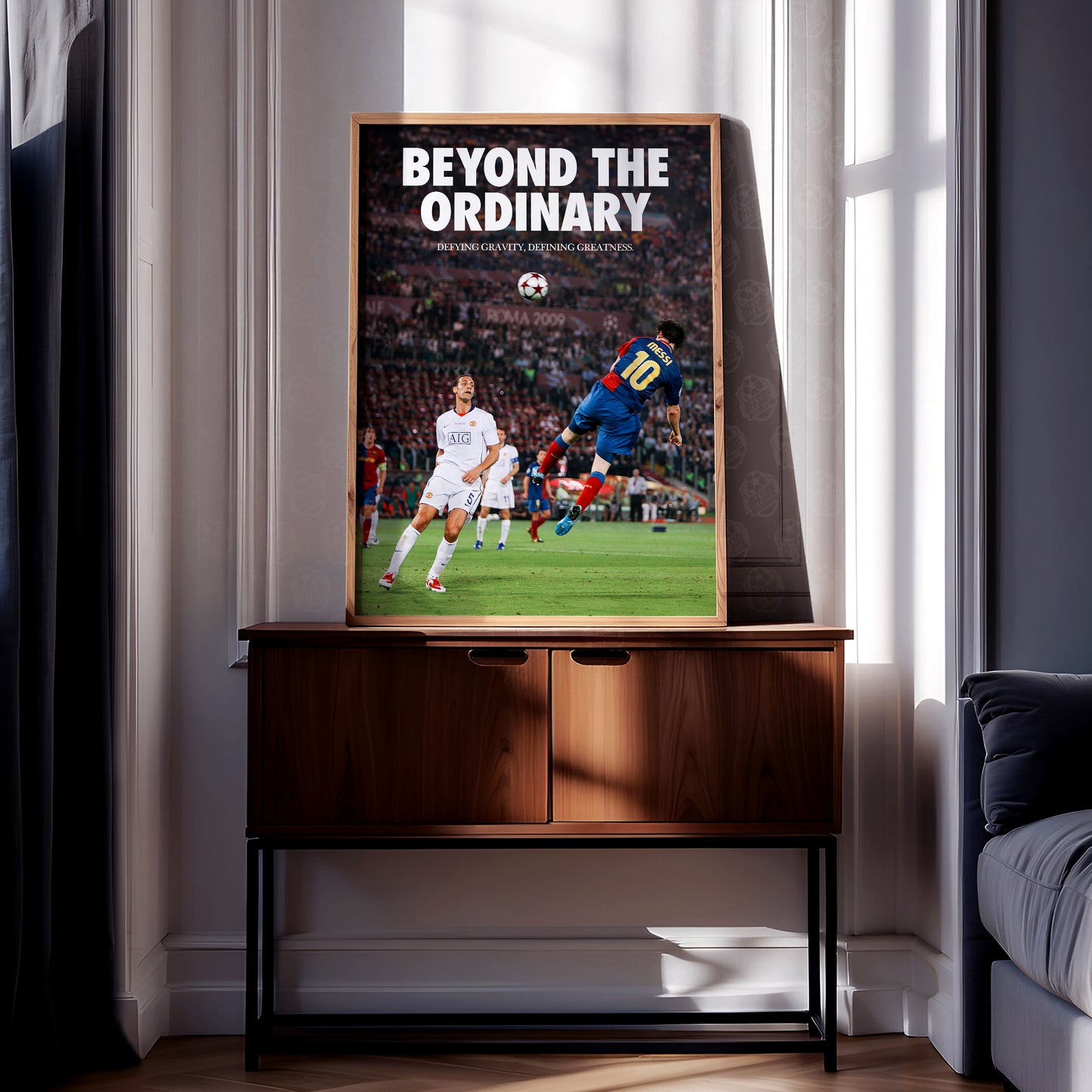 Lionel Messi 'Beyond The Ordinary' Poster