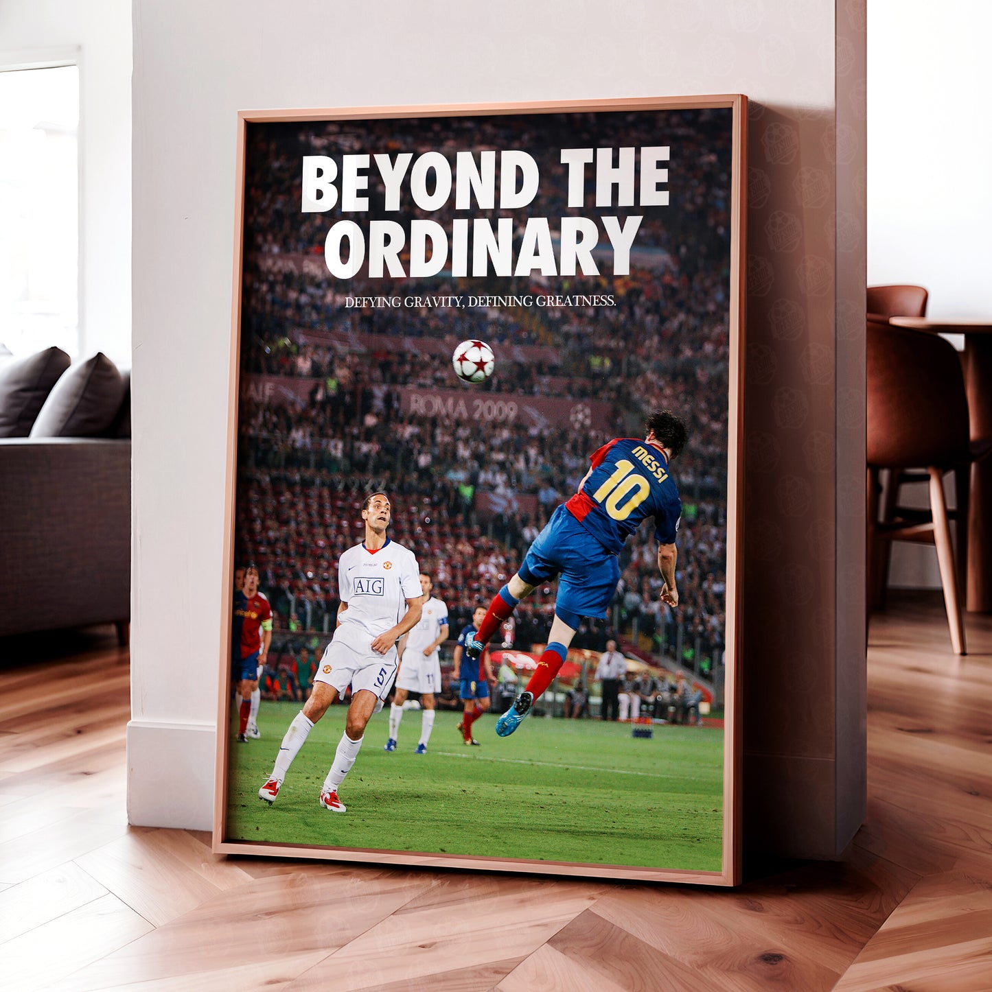 Lionel Messi 'Beyond The Ordinary' Poster
