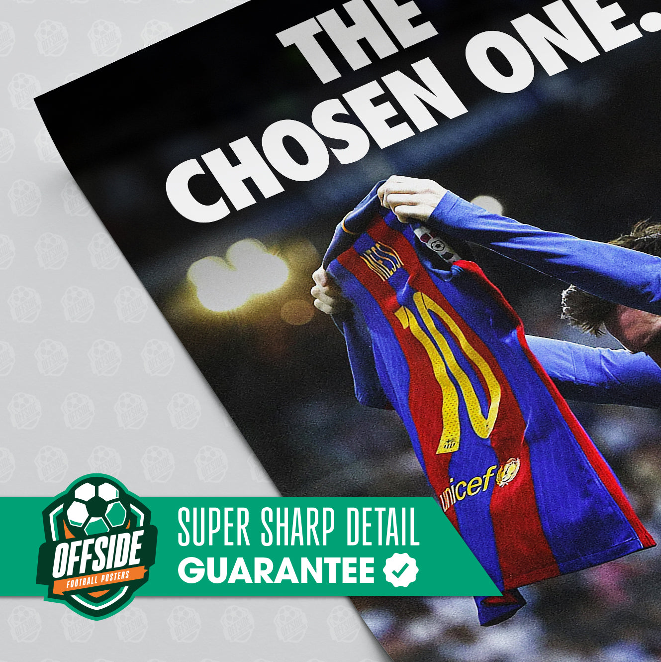 Lionel Messi 'The Chosen One' Poster