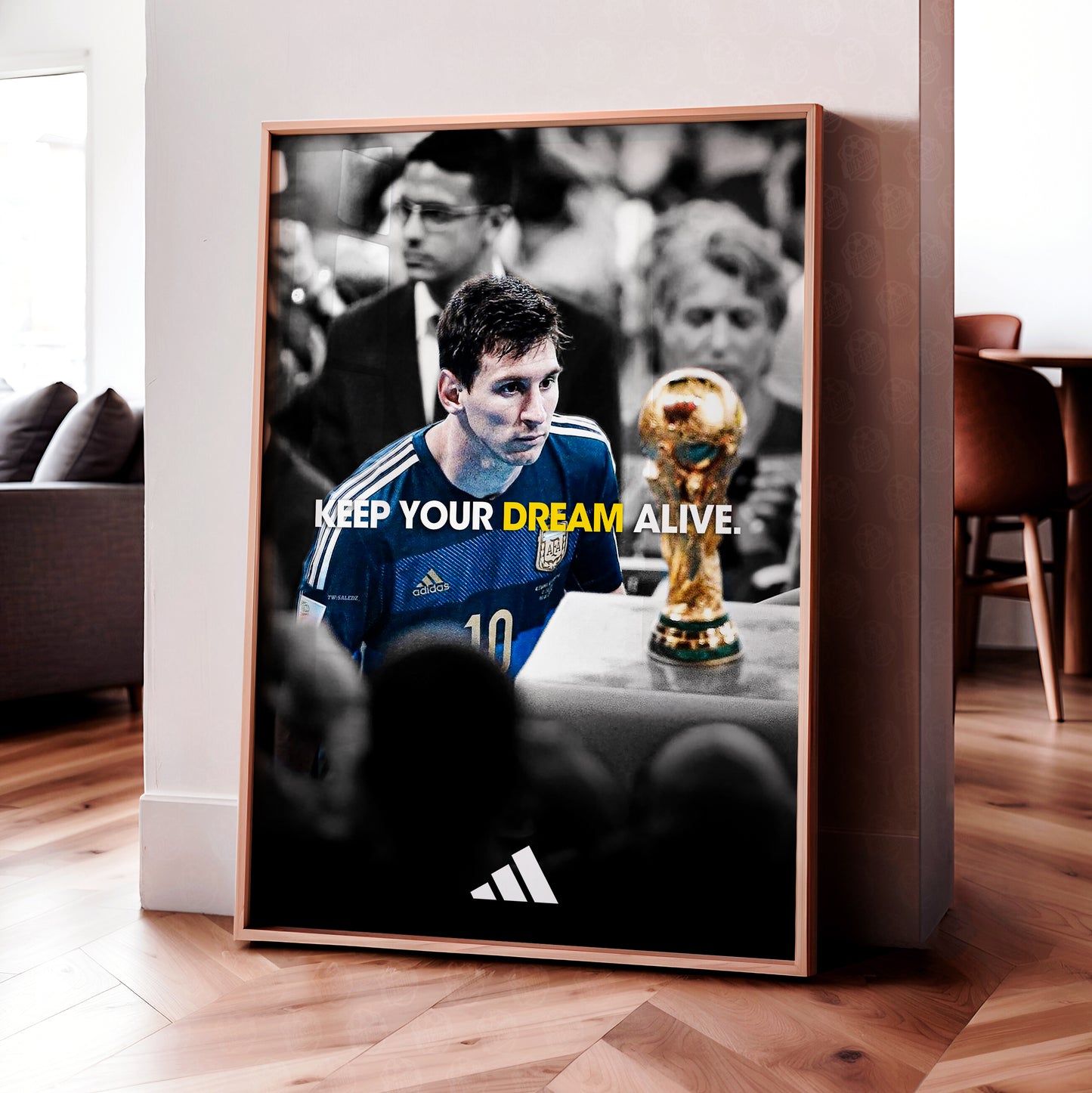 Lionel Messi 'Keep Your Dream Alive' Poster