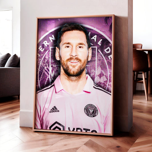 Lionel Messi 'Inter Miami' Poster