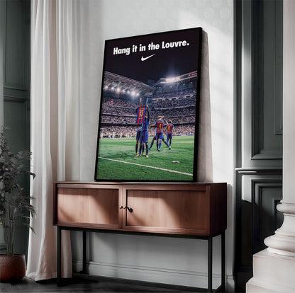 Lionel Messi 'Hang It In The Louvre' Poster
