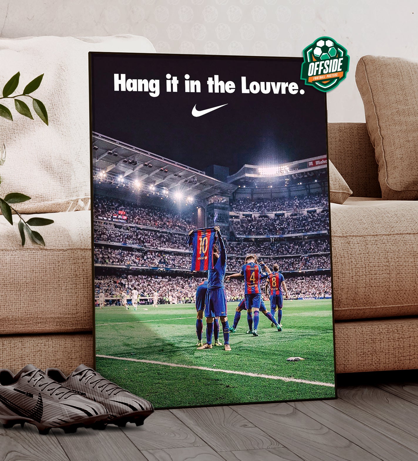 Lionel Messi 'Hang It In The Louvre' Poster