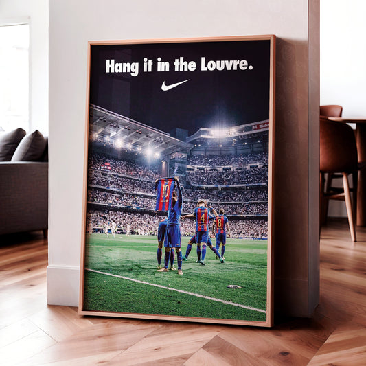 Lionel Messi 'Hang It In The Louvre' Poster