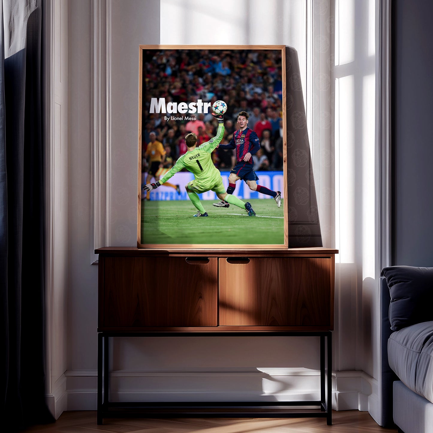 Lionel Messi 'Maestro' Poster