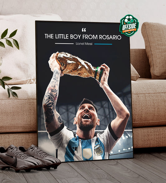 Lionel Messi 'Rosario' Poster
