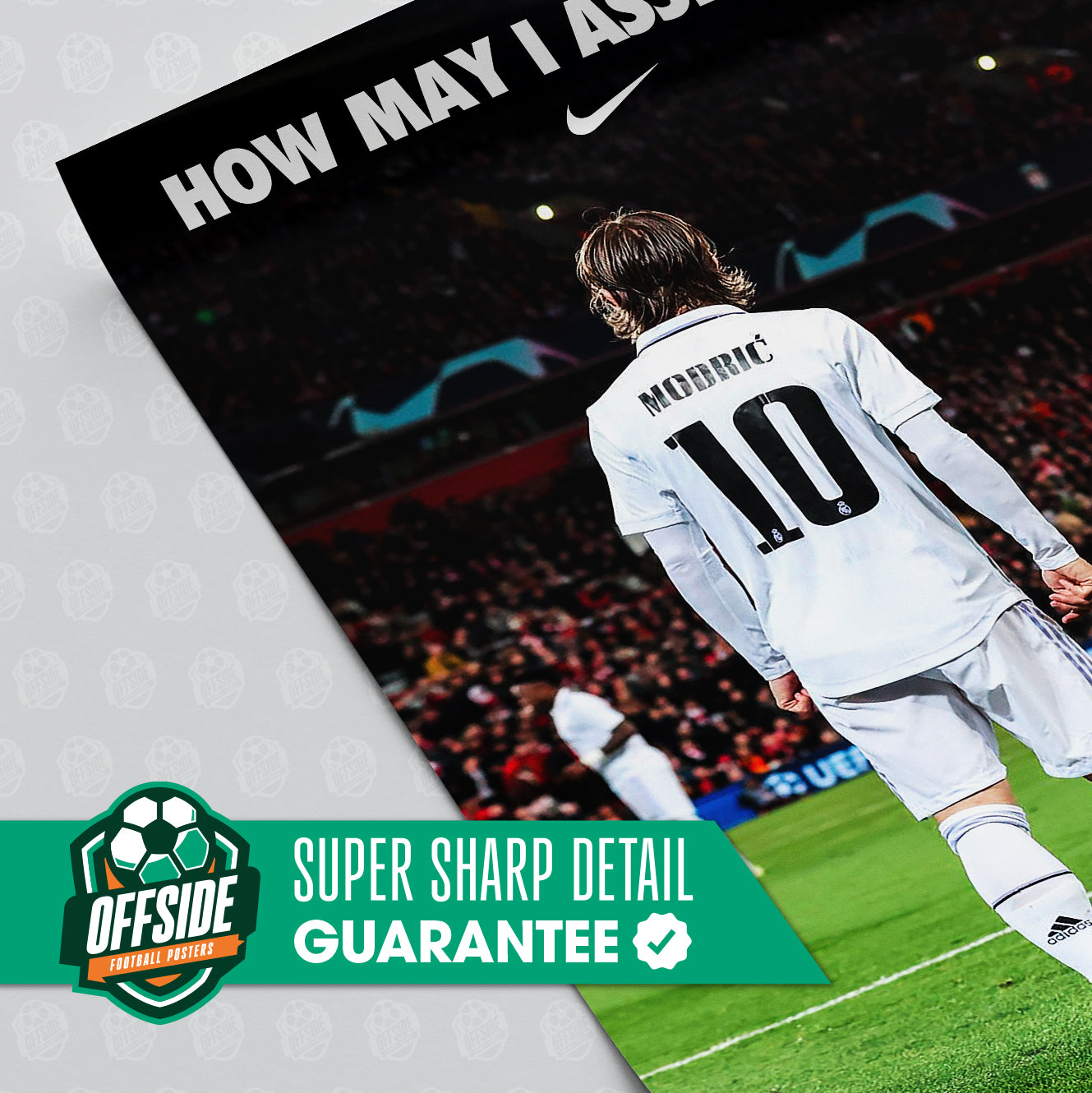 Luka Modric 'How May I Assist You?' Poster
