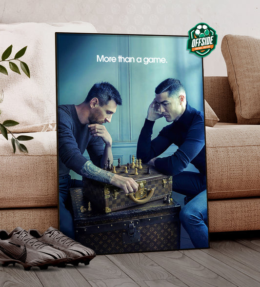 Messi & Ronaldo 'More Than A Game' Poster