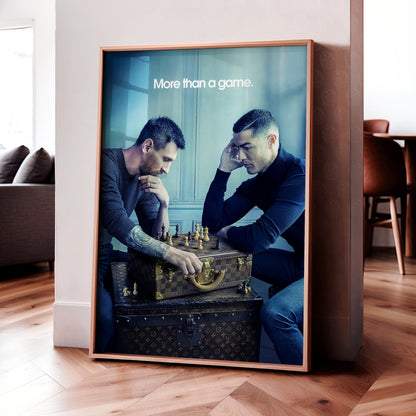 Messi & Ronaldo 'More Than A Game' Poster