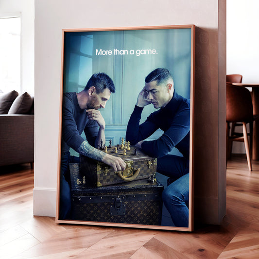 Messi & Ronaldo 'More Than A Game' Poster