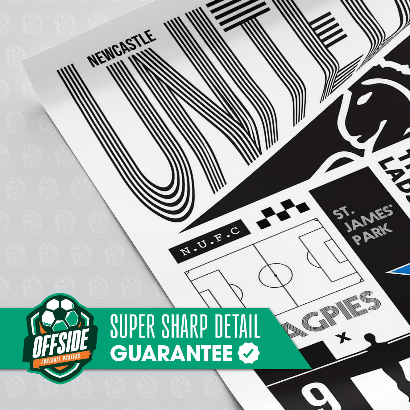 Newcastle United 'Toon Army' Poster