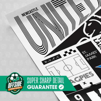 Newcastle United 'Toon Army' Poster