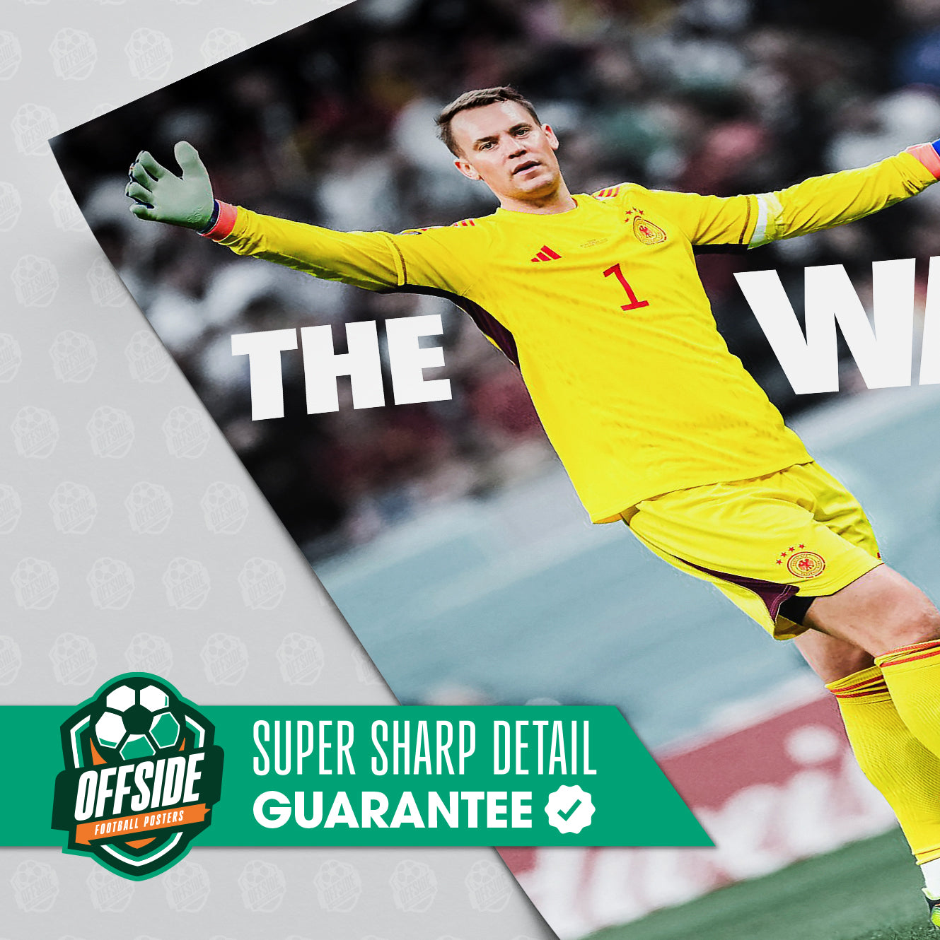 Manuel Neuer 'The Wall' Poster