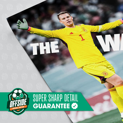 Manuel Neuer 'The Wall' Poster