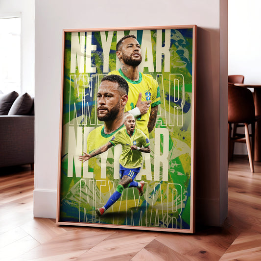 Neymar 'Brazil' Poster