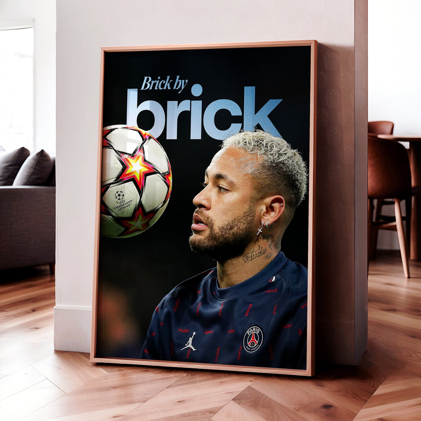 Neymar Jr. 'Brick By Brick' Poster