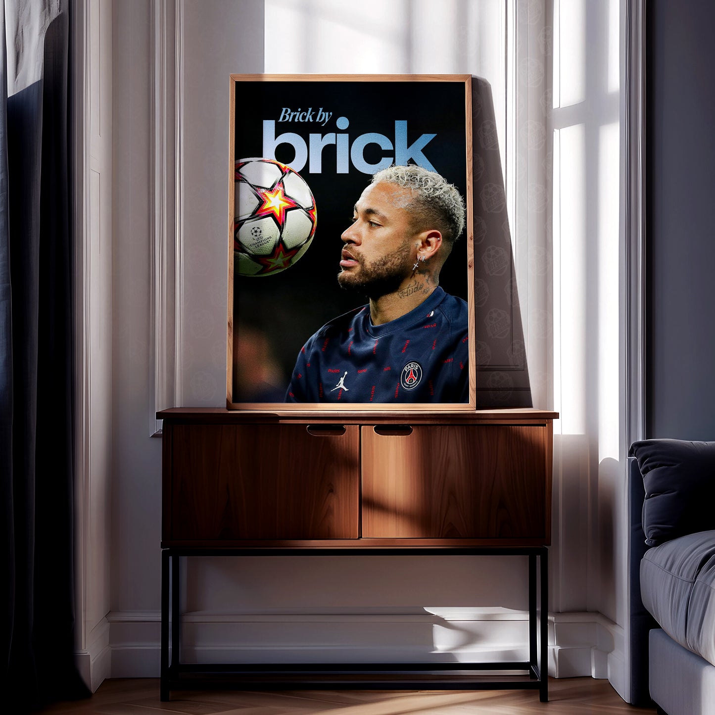 Neymar Jr. 'Brick By Brick' Poster
