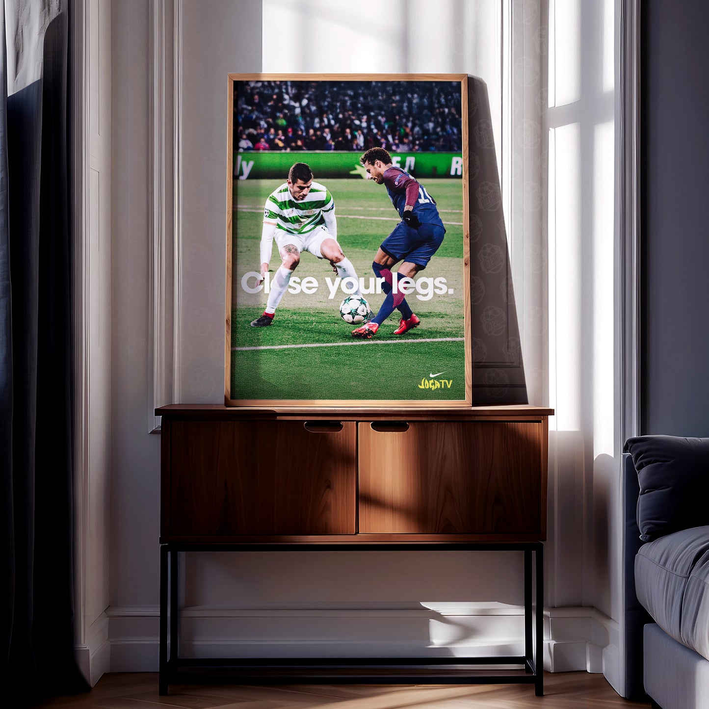 Neymar Jr. 'Close Your Legs' Poster