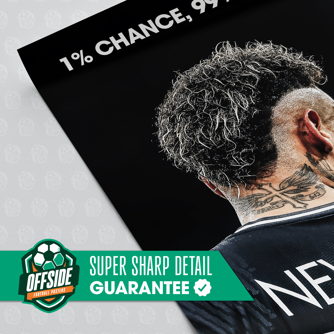 Neymar 'Faith' Poster