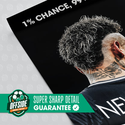 Neymar 'Faith' Poster