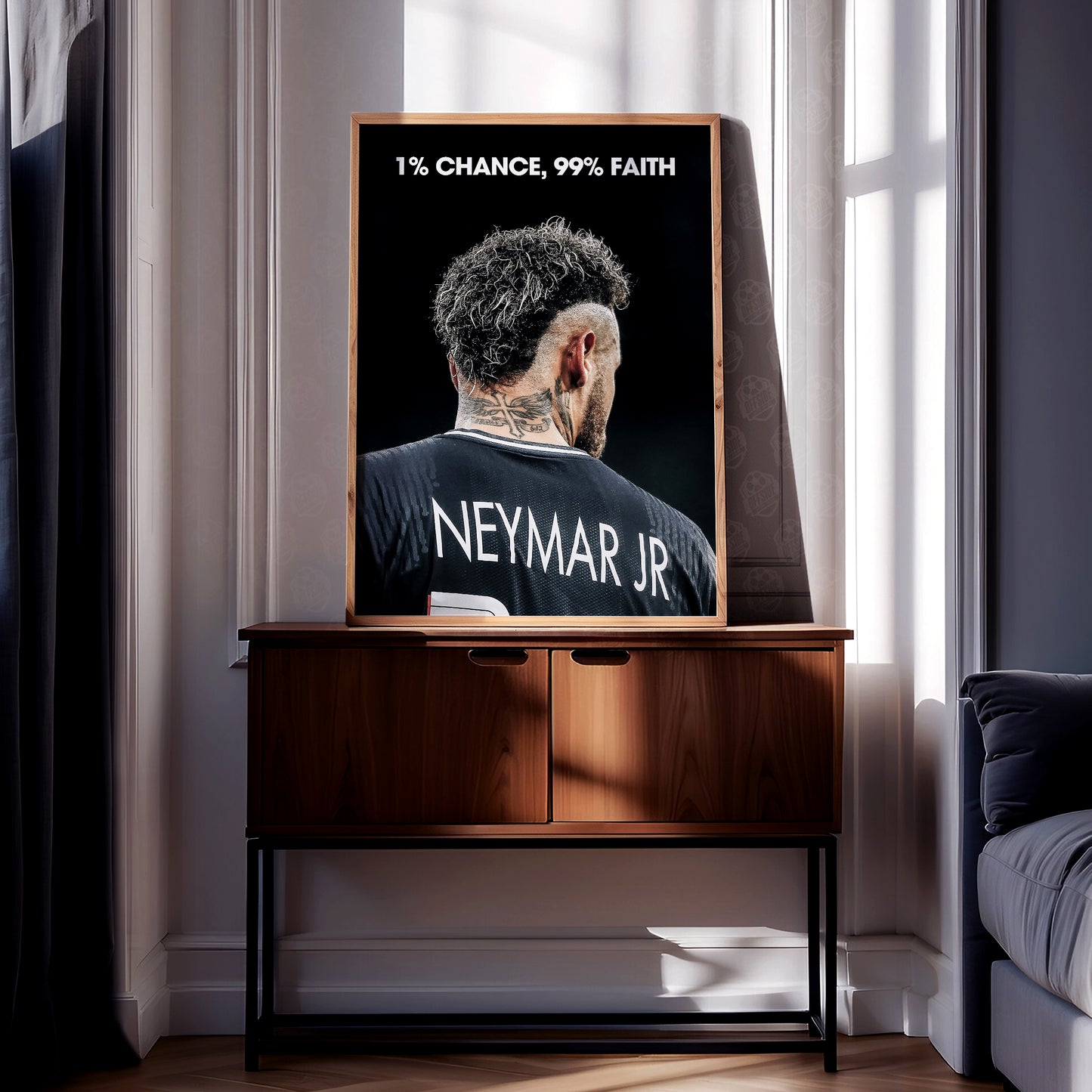 Neymar 'Faith' Poster