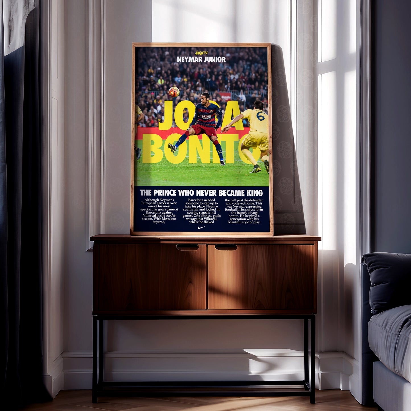 Neymar 'Joga Bonito' Poster