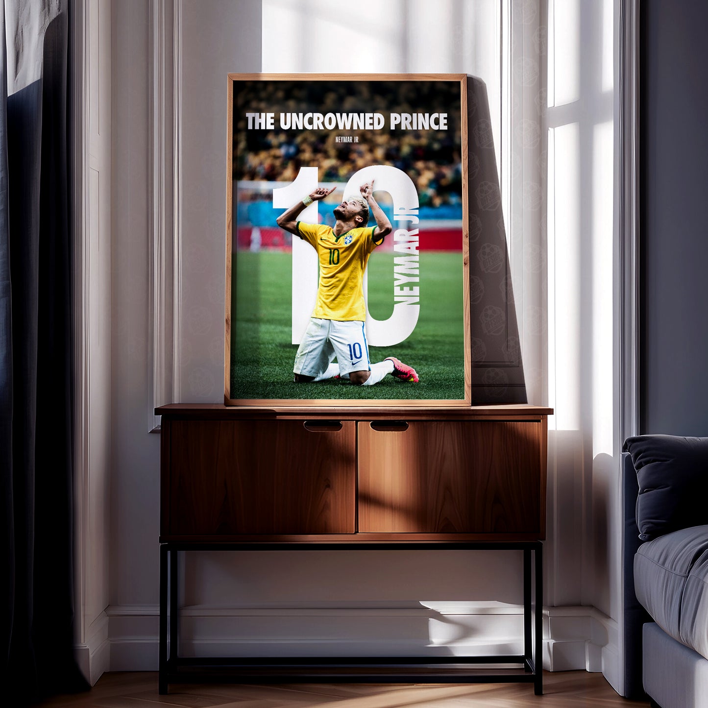 Neymar 'The Uncrowned Prince' Poster