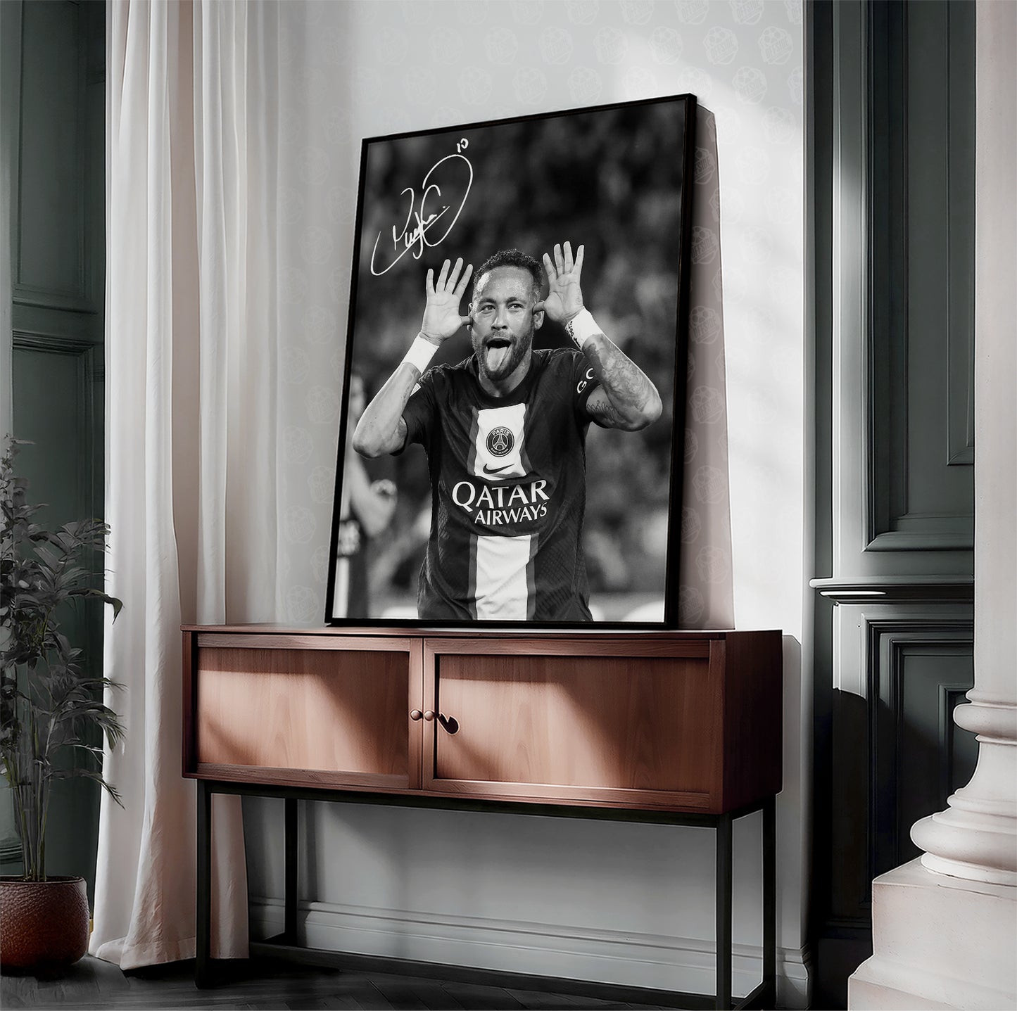Neymar Signature Poster
