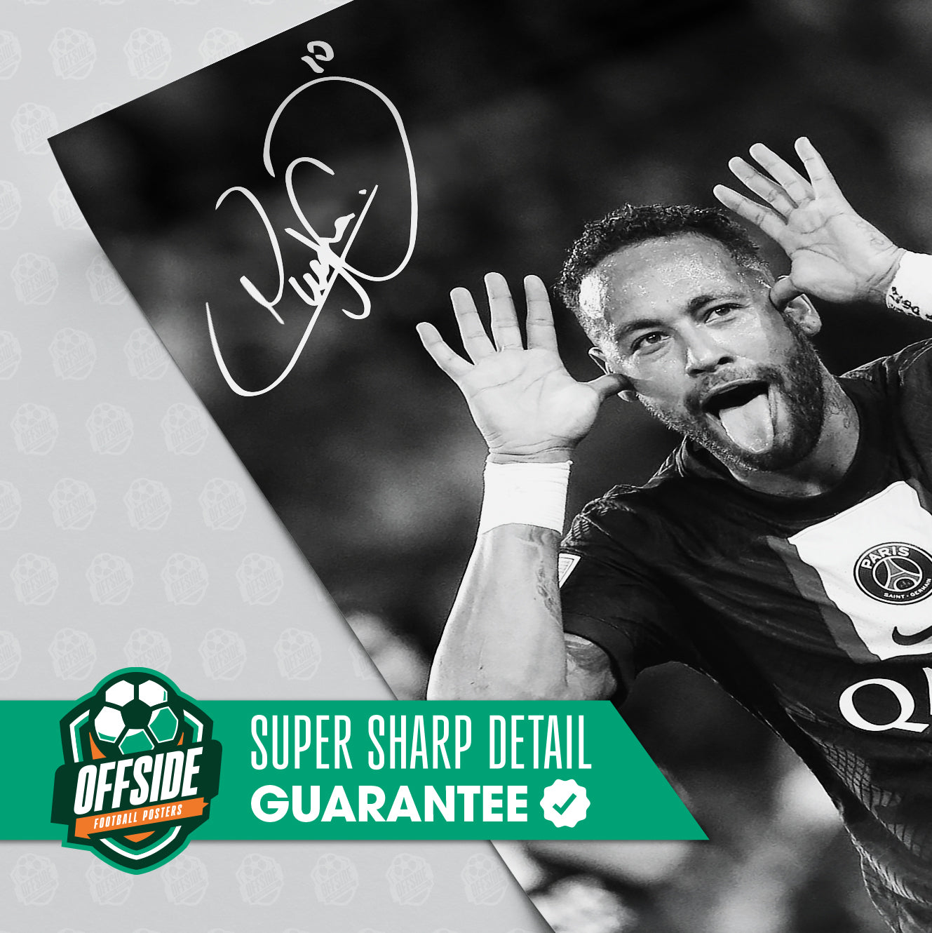 Neymar Signature Poster