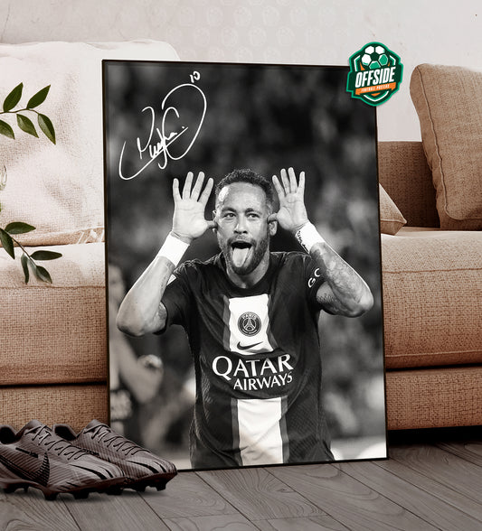 Neymar Signature Poster