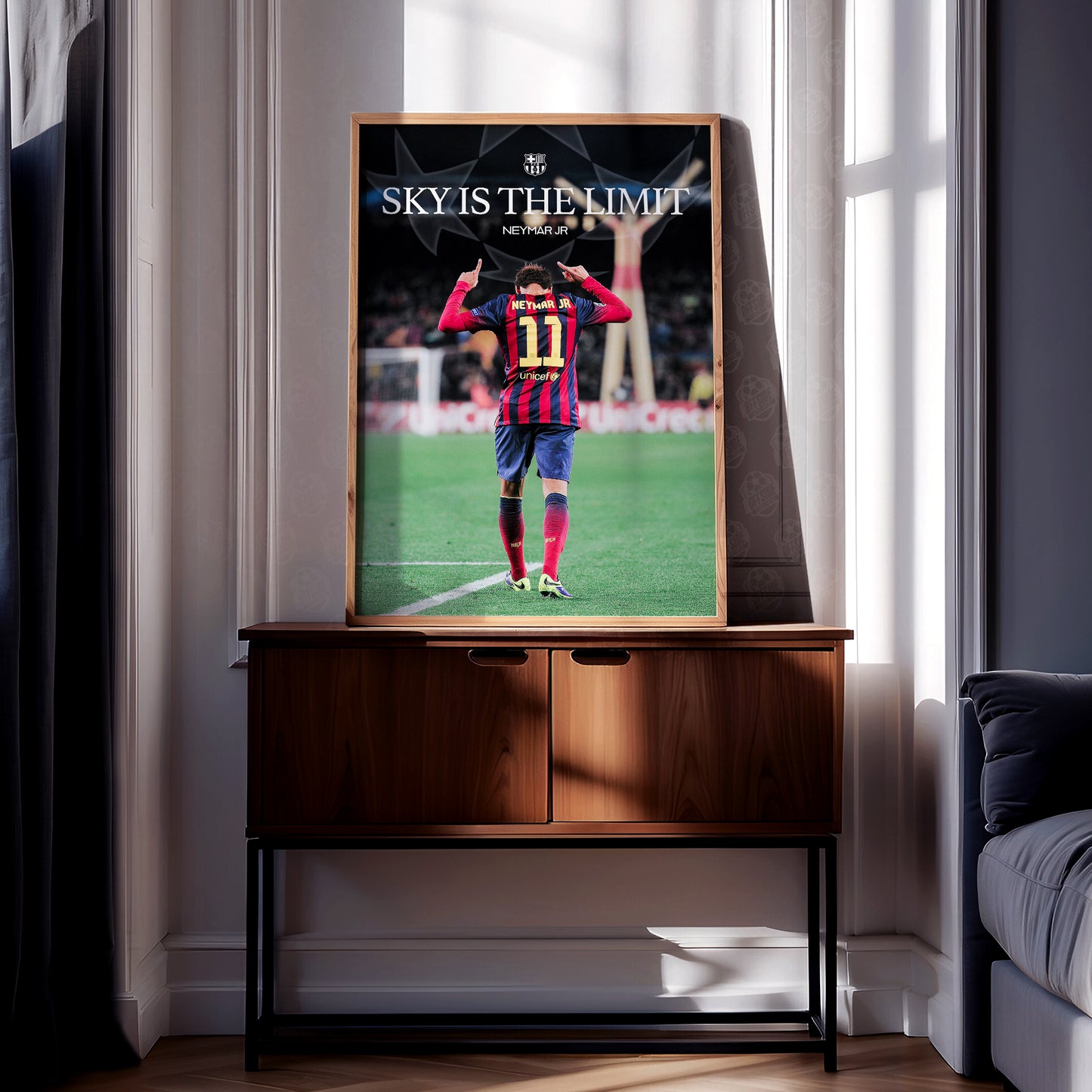 Neymar 'Sky Is The Limit' Poster