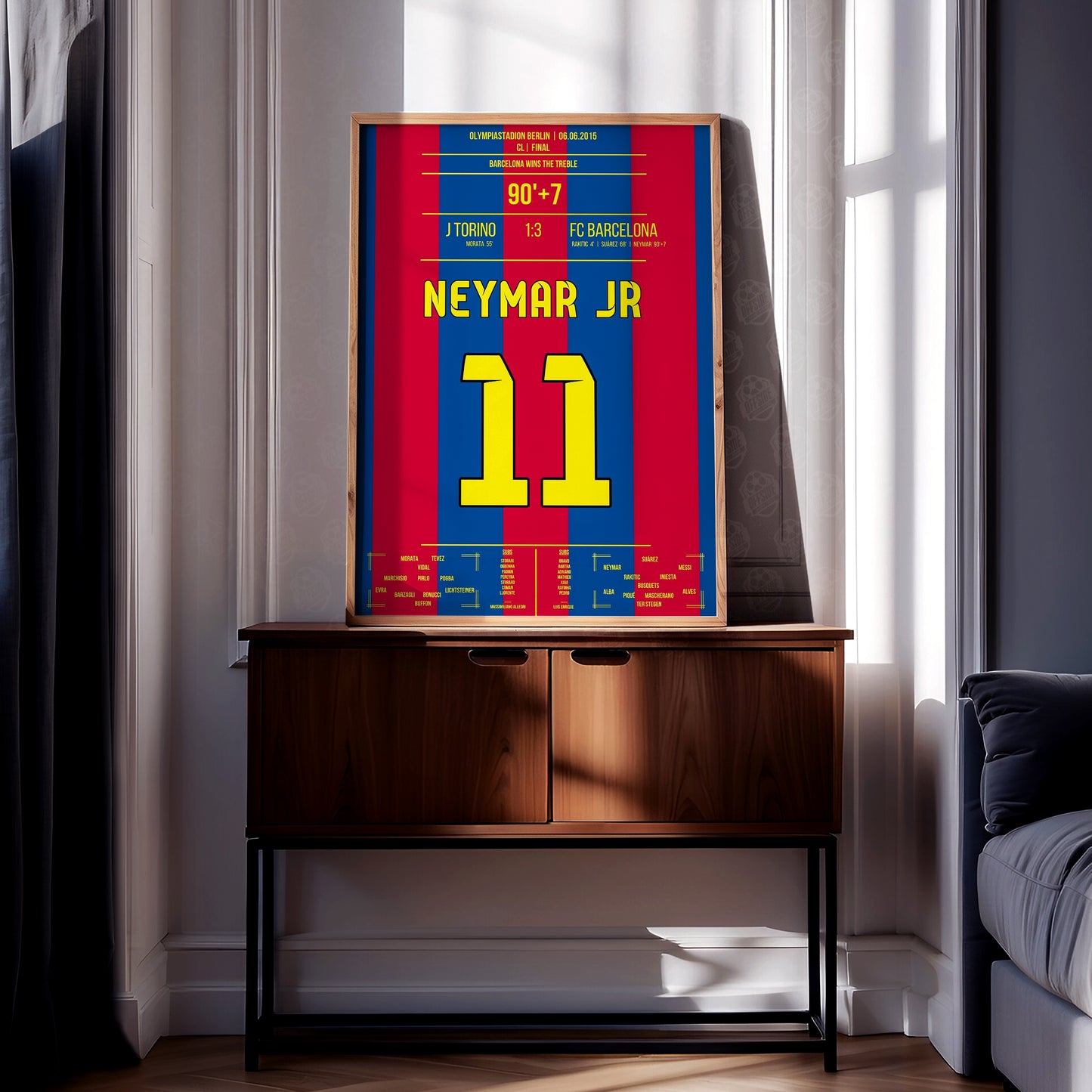 Neymar Jr. 'UCL Final Jersey' Poster
