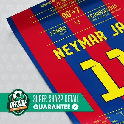 Neymar Jr. 'UCL Final Jersey' Poster