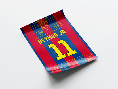Neymar Jr. 'UCL Final Jersey' Poster