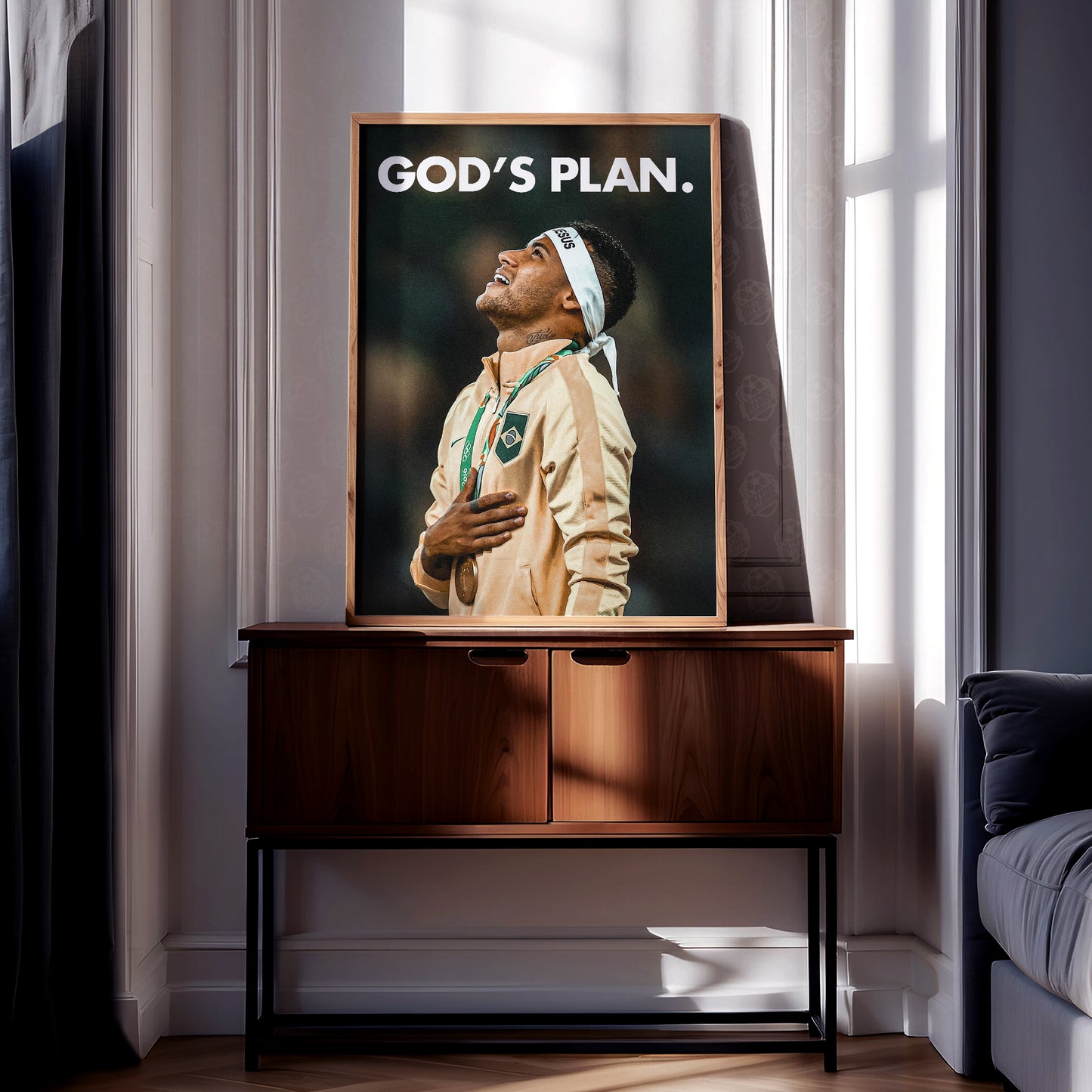Neymar 'God's Plan' Poster