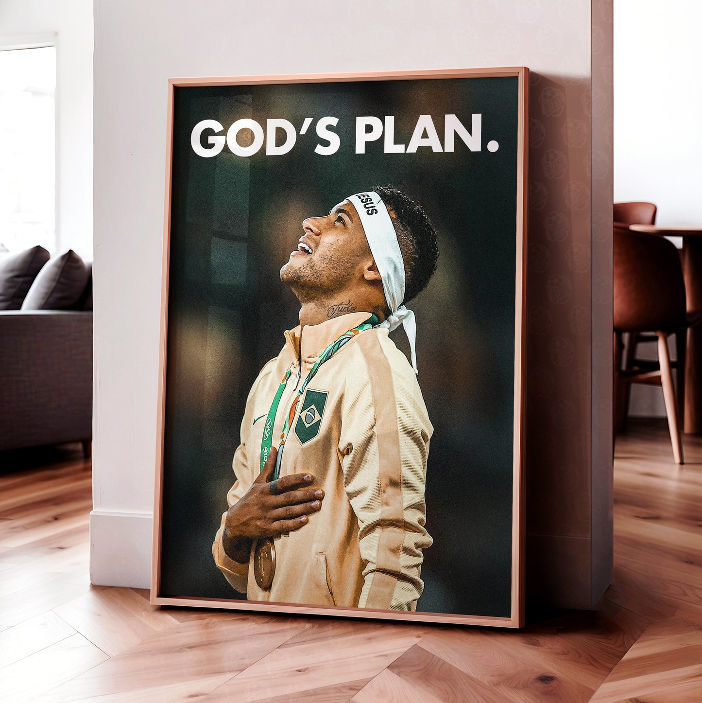 Neymar 'God's Plan' Poster